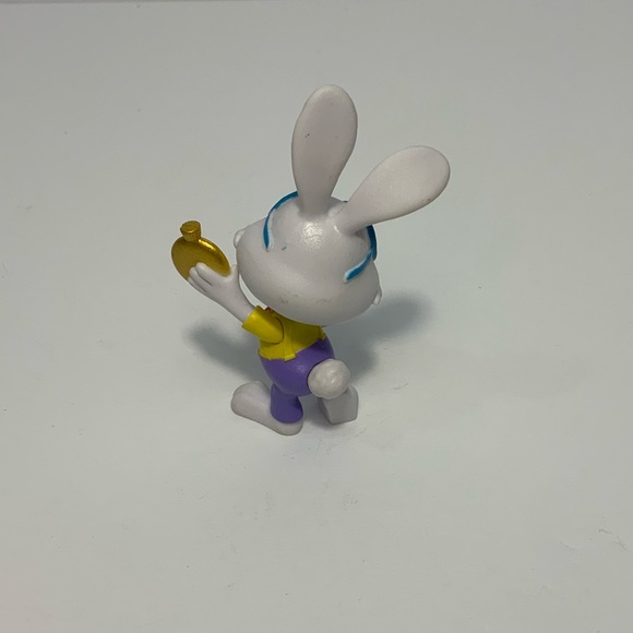 Disney Junior Alice's Wonderland Bakery & Friends Fergie The White Rabbit Figure - Picture 3 of 6